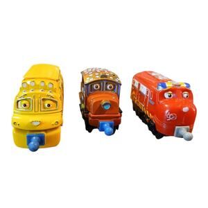 Chuggington‎ Diecast Plastic Railway Thomas the Train Engines Lot of 3